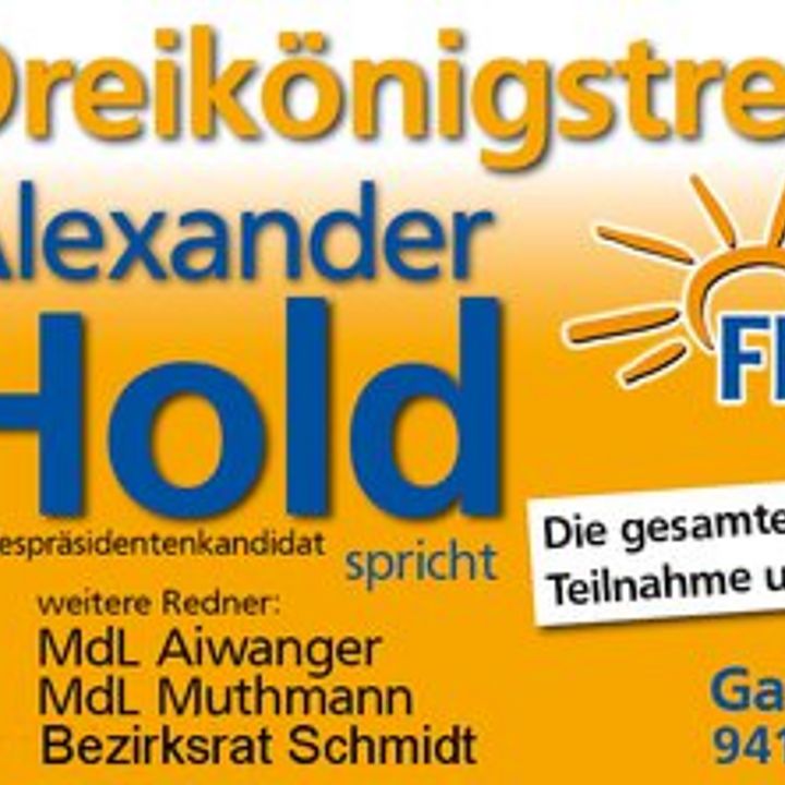 Gelungenes Dreikönigstreffen in Niederbayern 2017